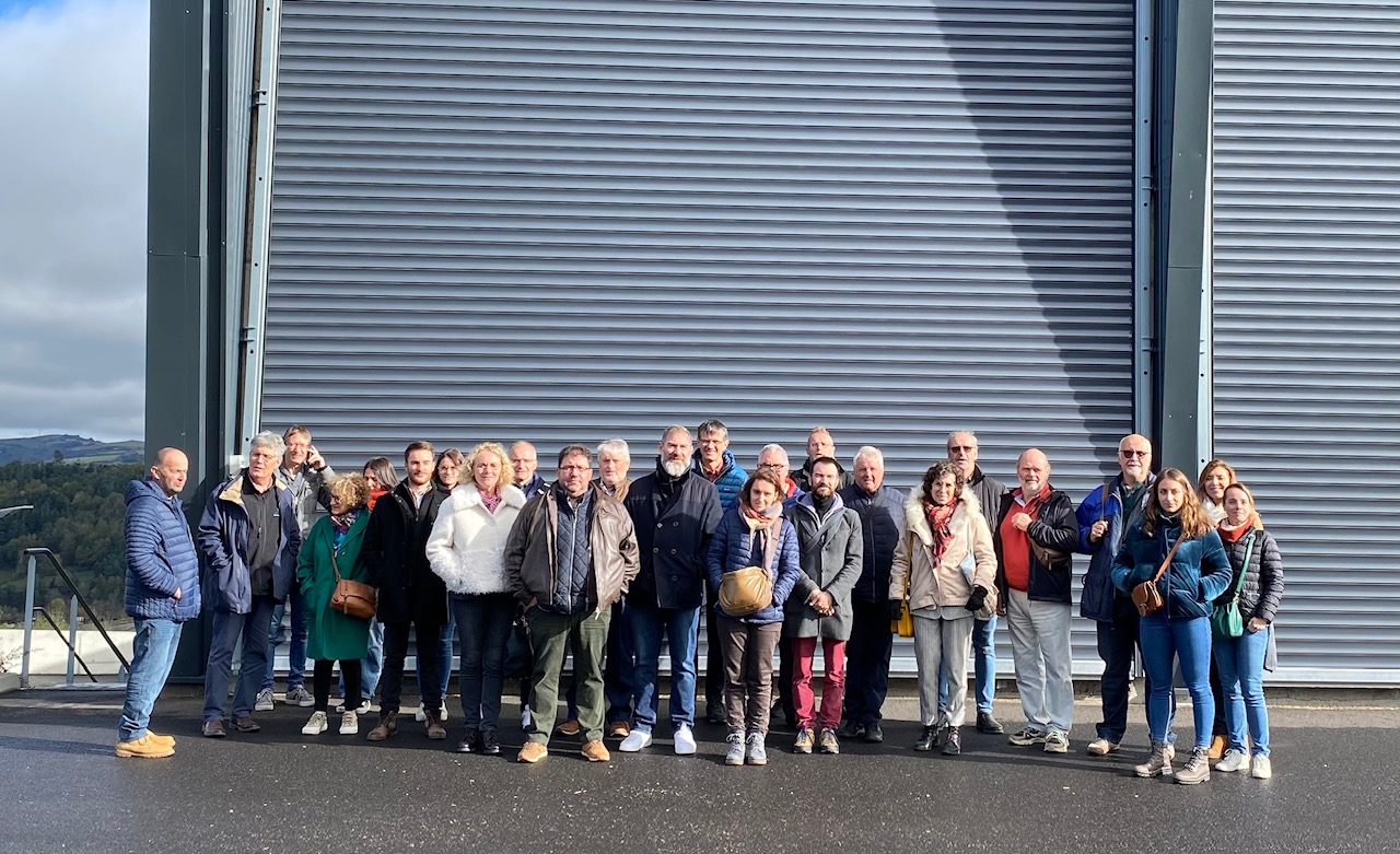 Visite de chaufferies bois à Saint-Flour